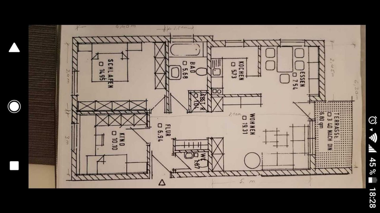 Grundriss Pfortestraße EG Grundriss Pfortestraße EG