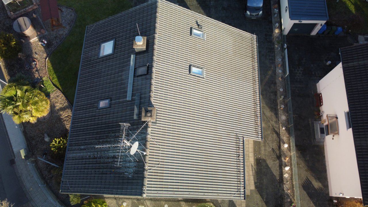 Haus Dachansicht Haus Dachansicht