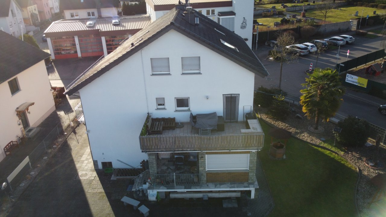 Haus Seitenansicht hinten Haus Seitenansicht hinten